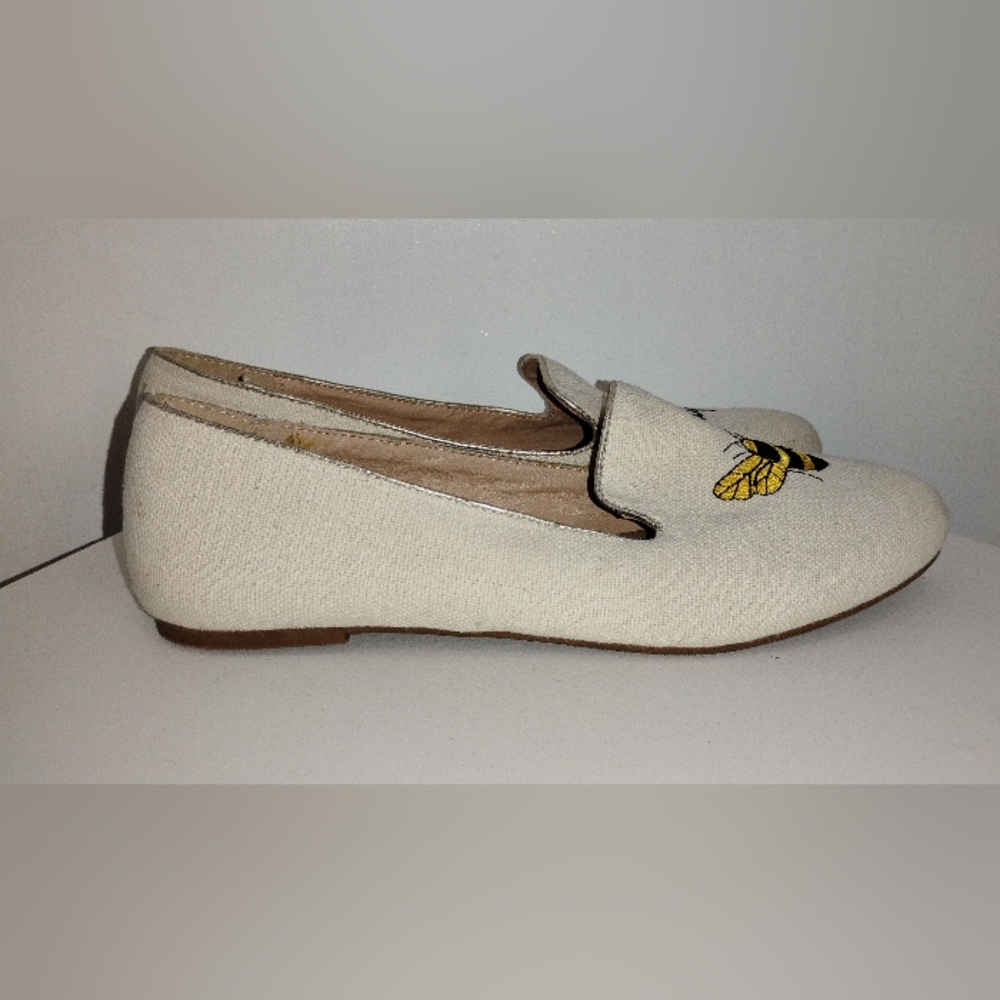 BEE HAPPY LINEN FLATS - Picture 6 of 9
